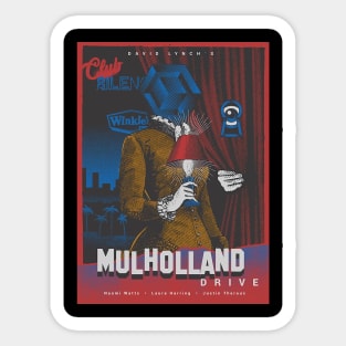 Japanese Mulholland Drive Sticker